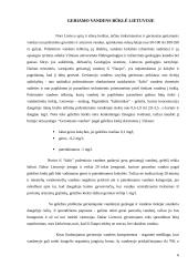 Vandens užterštumas referatas 6 puslapis