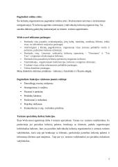 Turizmo įmonės organizacinė struktūra ir pagrindinės jos veiklos funkcijos 2 puslapis