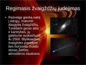 Regimasis dangaus kūnų judėjimas pristatymas 7 puslapis