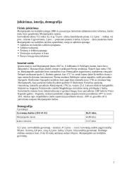 Socialinis bendruomenės tyrimas 2 puslapis