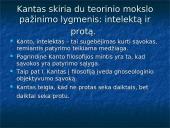 Švietimo epochos filosofinių idėjų bruožai. Klasikinė vokiečIų filosofija. Imanuelis Kantas 12 puslapis