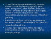 Švietimo epochos filosofinių idėjų bruožai. Klasikinė vokiečIų filosofija. Imanuelis Kantas 13 puslapis