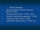 Švietimo epochos filosofinių idėjų bruožai. Klasikinė vokiečIų filosofija. Imanuelis Kantas 15 puslapis