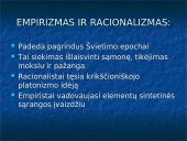 Švietimo epochos filosofinių idėjų bruožai. Klasikinė vokiečIų filosofija. Imanuelis Kantas 7 puslapis