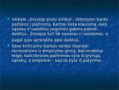 Švietimo epochos filosofinių idėjų bruožai. Klasikinė vokiečIų filosofija. Imanuelis Kantas 10 puslapis
