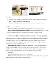 Prekės "X" marketingo sprendimai 14 puslapis