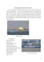 LKAB „Klaipėdos smeltė“ uosto ir laivybos valdymo referatas 17 puslapis