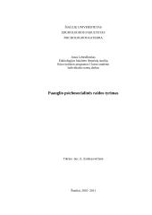 Paauglio psichosocialinės raidos tyrimas