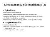 Kvėpavimo sistemą veikiantys vaistai skaidrės 13 puslapis