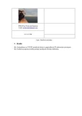 IP-adresacija. HTML pradmenys 4 puslapis
