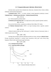 Firmos gamybos kaštai - mikroekonomikos referatas 6 puslapis