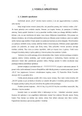 Individualios įmonės „Ola“ verslo planas 4 puslapis