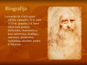 Leonardas da Vinčis skaidrės 2 puslapis