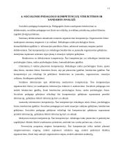 Socialinio pedagogo kompetencijų ugdymo projektas 11 puslapis