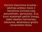Klasicizmas pristatymas 3 puslapis