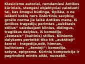 Klasicizmas pristatymas 5 puslapis