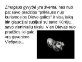 Gyvybė – organizmo būsena tarp prasidėjimo ir mirties 7 puslapis