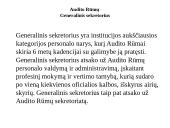 Audito Rūmai 13 puslapis