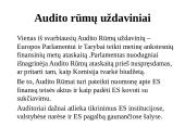 Audito Rūmai 4 puslapis