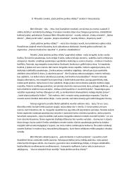 B. Vilimaitės novelės „Kada piešime perlinę vištelę?“ analizė ir interpretacija