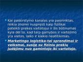 Marketingo logistika skaidrės 2 puslapis