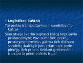 Marketingo logistika skaidrės 14 puslapis
