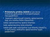 Marketingo logistika skaidrės 17 puslapis