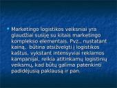 Marketingo logistika skaidrės 3 puslapis
