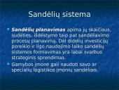 Marketingo logistika skaidrės 5 puslapis