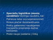 Marketingo logistika skaidrės 7 puslapis