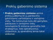 Marketingo logistika skaidrės 9 puslapis