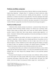 Politinių konfliktų teorija. kokios politinių perversmų priežastys ir kaip jų išvengti? 4 puslapis