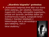 Groteskinis pasakojimas Günter Grass romane „Skardinis būgnelis“  6 puslapis