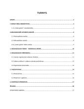 Vadybinių sprendimų priėmimas IĮ „Sielos gelmė“