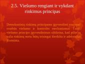 Rinkimų teisė. Pristatymas 11 puslapis