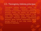 Rinkimų teisė. Pristatymas 9 puslapis