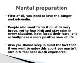 Extreme sports. Pristatymas 9 puslapis