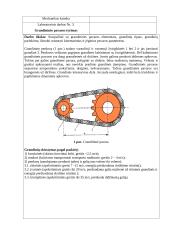Grandininės pavaros tyrimas