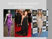 Kostiumo istorija, senovės stiliaus atspindžiai 13 puslapis