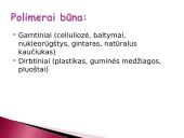 Polimerai. Pristatymas 4 puslapis