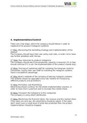 Marketing plan for innovative idea 18 puslapis