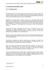 Marketing plan for innovative idea 8 puslapis