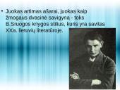 Balys Sruoga. Pristatymas 12 puslapis