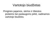Vartotojo elgsena ir prekių paklausa. Pristatymas 14 puslapis