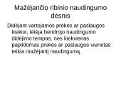 Vartotojo elgsena ir prekių paklausa. Pristatymas 6 puslapis