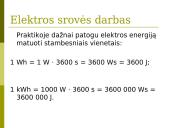 Elektros srovės galia 9 puslapis