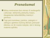 Verslo planas: ﻿restoranas "Gusta Ko" 7 puslapis