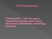 Genetikos pagrindai. Pristatymas 5 puslapis