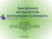 Specialiosios kompiuterinės technologijos kurtiesiems