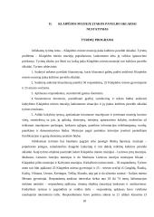 Klaipėdos miesto muziejų įtaka kultūros paveldo sklaidai 18 puslapis